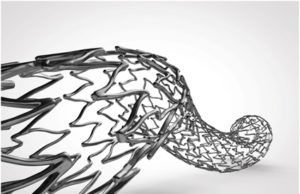 MIMICS-2 BioMimics 3D helical swirling flow stent system.