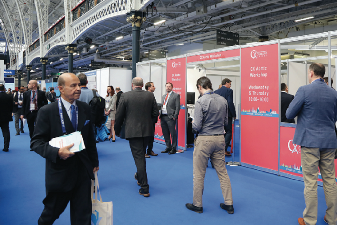 Peripheral and Aortic Workshops give CX delegates practical experience and expert discussion