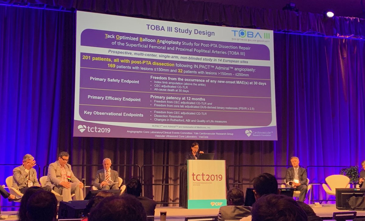 TOBA III data at TCT 2019