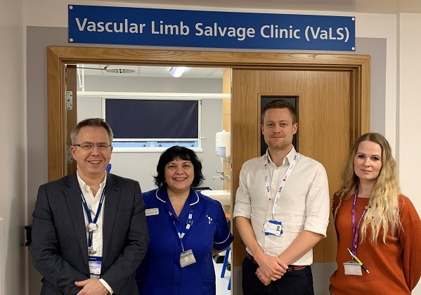 Vascular limb salvage (VaLS) clinic helps to meet the VSGBI time-to-treatment targets and improve outcomes for CLTI patients vascular limb salvage clinic