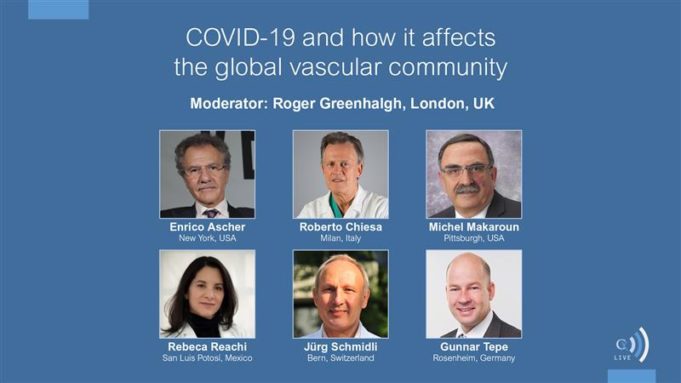 Global vascular community addresses geographic disparity in COVID-19 impact and response