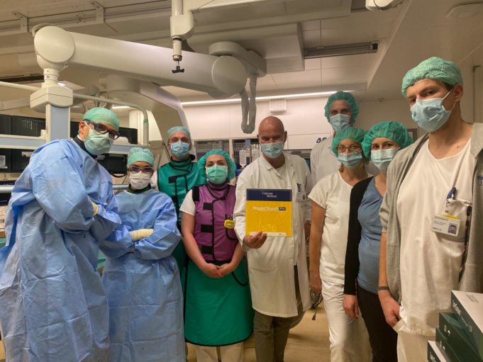 RCT investigating use of MagicTouch PTA sirolimus-coated balloon for PAD enrols first patient