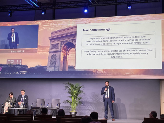 Head-to-head trial shows superiority of FemoSeal over ProGlide for peripheral interventions FemoSeal