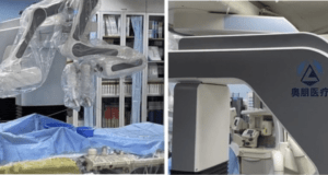 Aopeng Medical's Allvas endovascular intervention surgical robot
