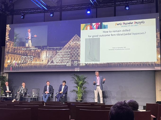 Surgeons must stay skilled in femorotibial/pedal bypass surgery, PVI audience hears Peter Schneider bypass