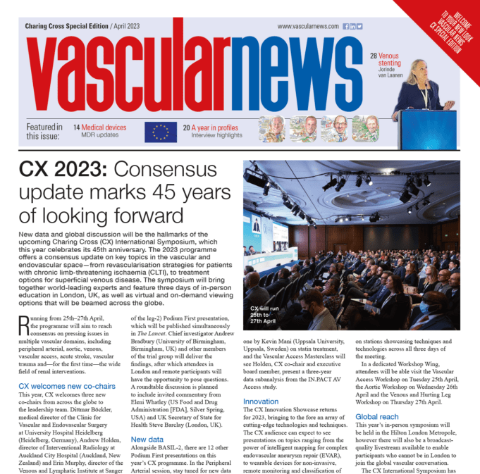 Vascular News – CX Special Edition 2023 US