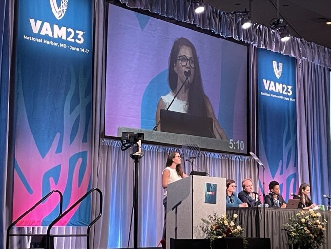 Endothelial cell granted “superhero” status in invited research presentation at VAM 2023 endothelial