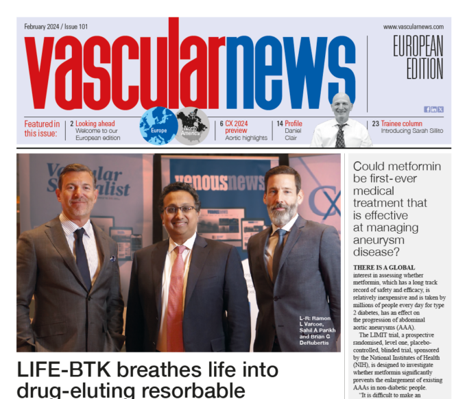 Vascular News 101 – February 2024: European Edition