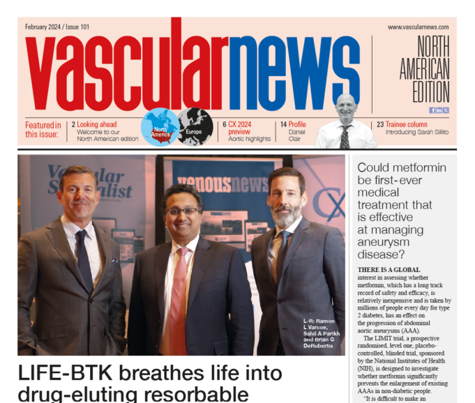 Vascular News 101 – February 2024: North American Edition
