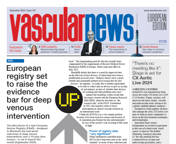 Vascular News 103 – September 2024: European Edition