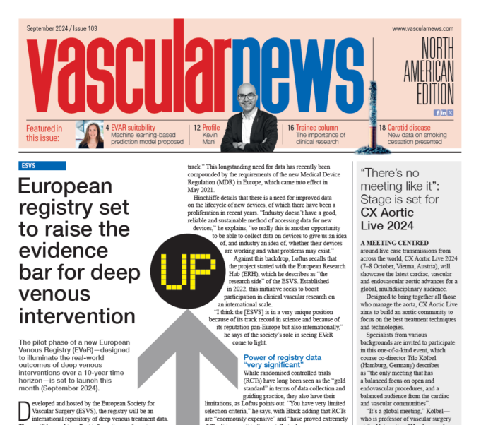 Vascular News 103 – September 2024: North American Edition