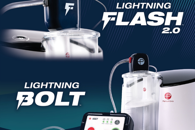 Penumbra receives CE mark for Lightning Flash 2.0 and Lightning Bolt 7