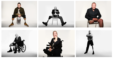 Iconic photographer Rankin captures scale and impact of preventable amputations in UK