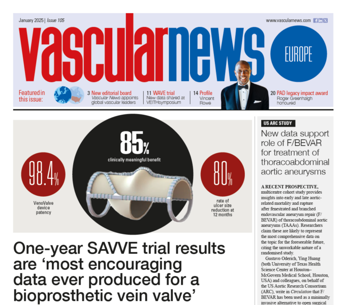 Vascular News Europe 105 – January 2025