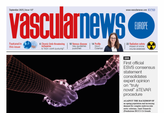 Vascular News Europe 107 – September 2025 Vascular News Europe