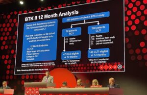 One-year DISRUPT BTK II data point to durability of intravascular lithotripsy in complex BTK anatomy